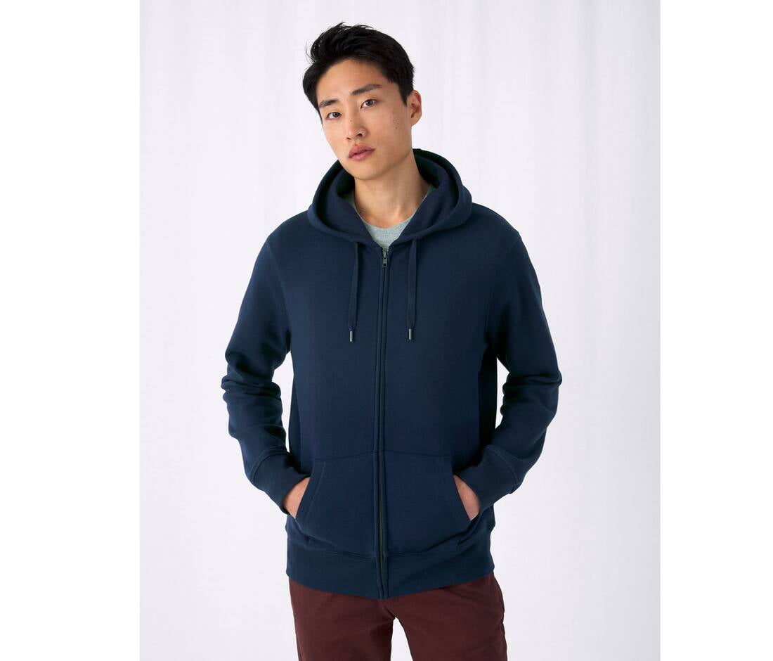 B&C KING ZIPPED HOOD_° | KING zipped hood sweatshirt