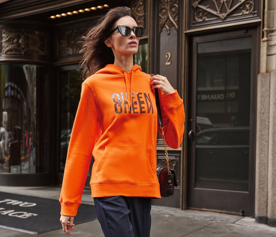 B&C QUEEN HOODED_° | QUEEN hooded sweatshirt