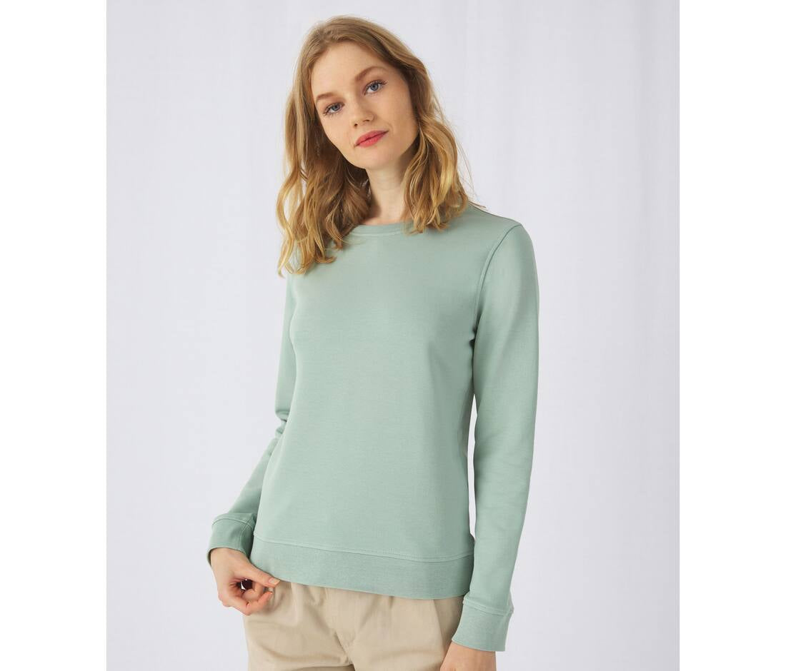 INSPIRE CREW NECK /WOMEN_° | Ladies’ organic crew neck sweatshirt