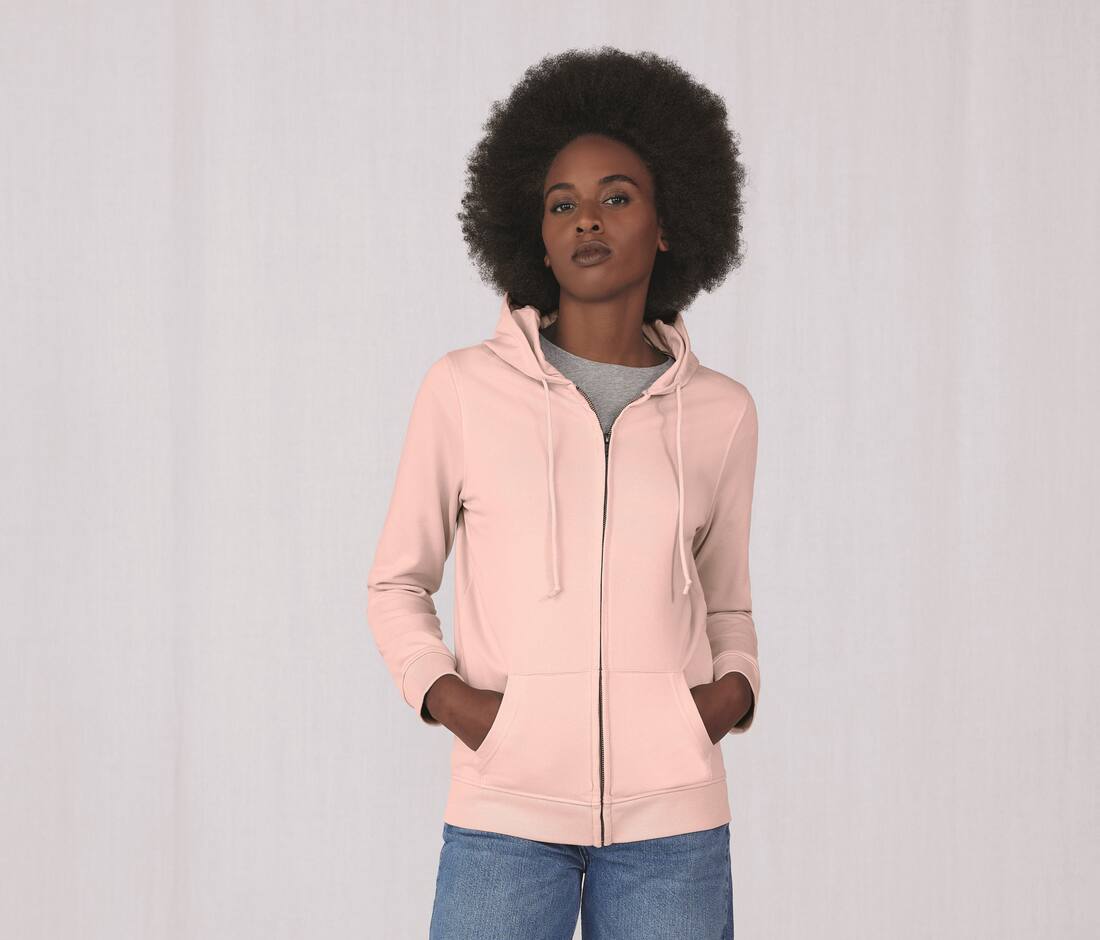 INSPIRE ZIPPED HOOD /WOMEN_° | Ladies’ organic zipped hooded sweatshirt