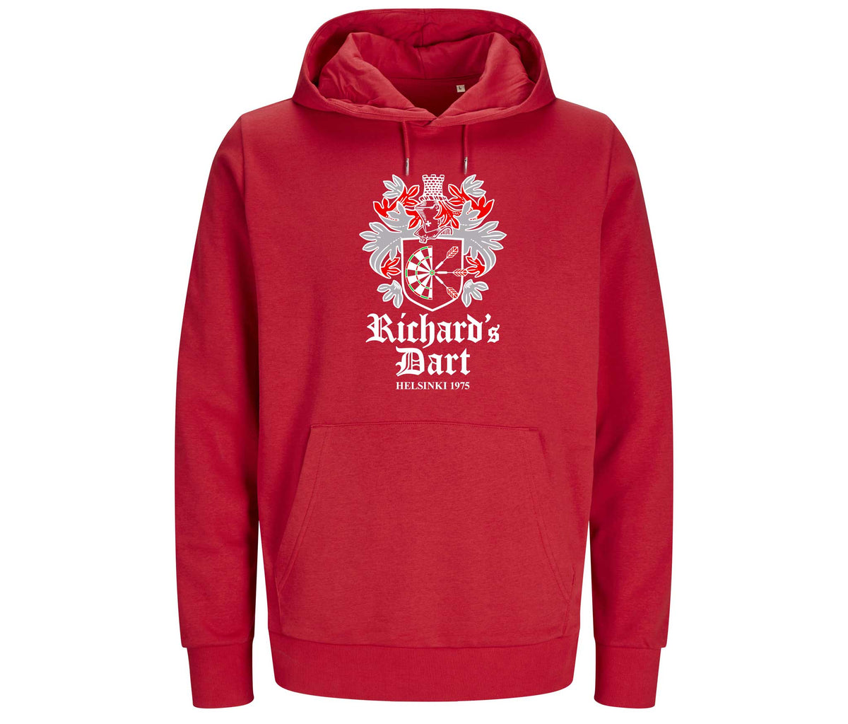 Richard´s Dart Punainen Painettu huppari