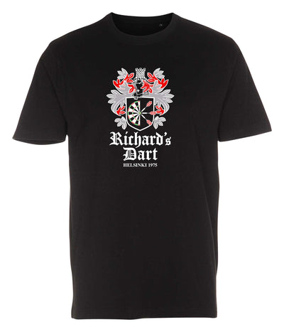 Richard´s Dart Musta T-paita