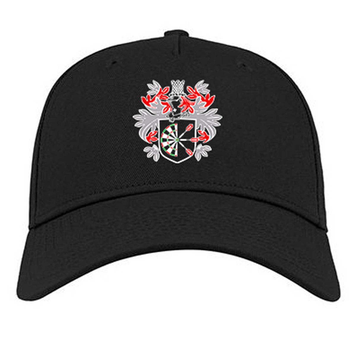 Richard´s Dart Musta Painettu lippis Kiristin-Sulkija