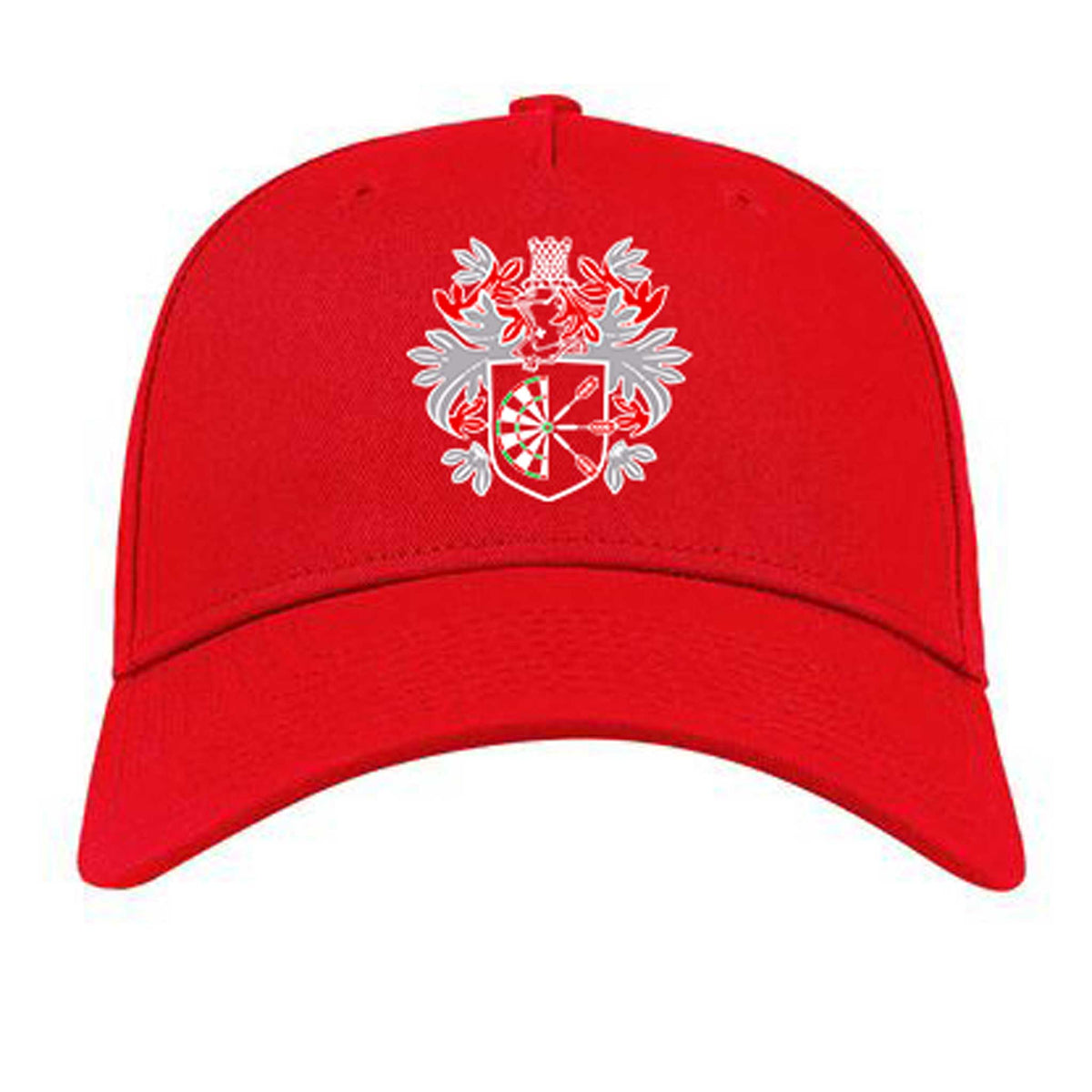 Richard´s Dart Punainen Painettu lippis Kiristin-Sulkija