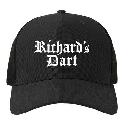Richard´s Dart Musta Brodeerattu Lippis