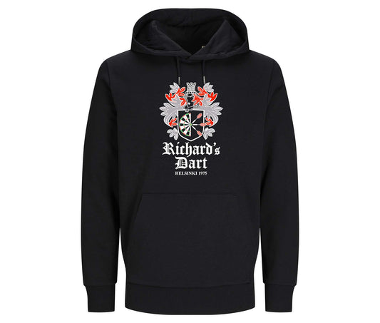 Richard´s Dart Musta Painettu huppari