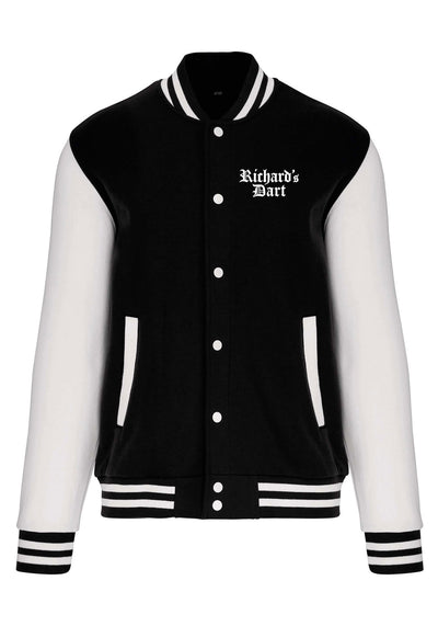 Richard´s Dart Musta/Valkoinen Brodeerattu Baseball takki