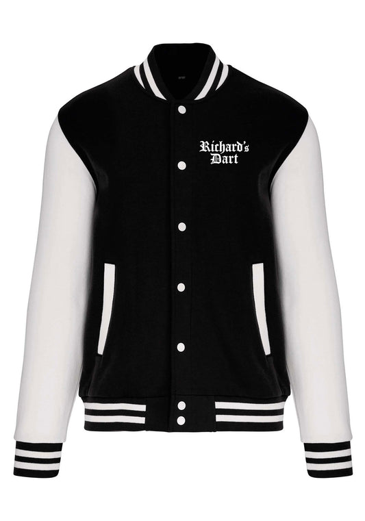Richard´s Dart Musta/Valkoinen Brodeerattu Baseball takki