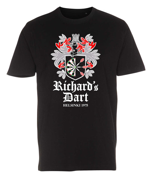 Richard´s Dart Musta T-paita